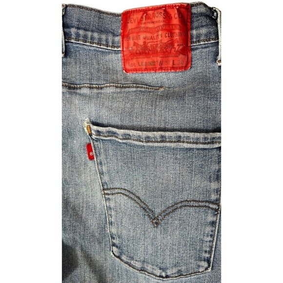 Rare Levi’s Premium Engineered Jeans Red Tab W31 L30 Custom Curved Hem - Picture 8 of 16